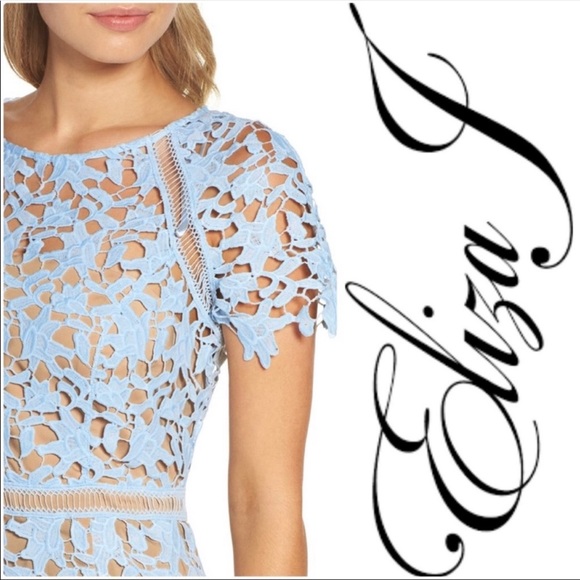 Eliza J Open Lace Dress - Picture 5 of 8